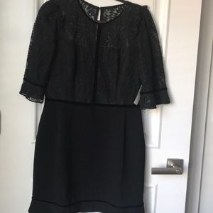 Adeline Rae little Black dress